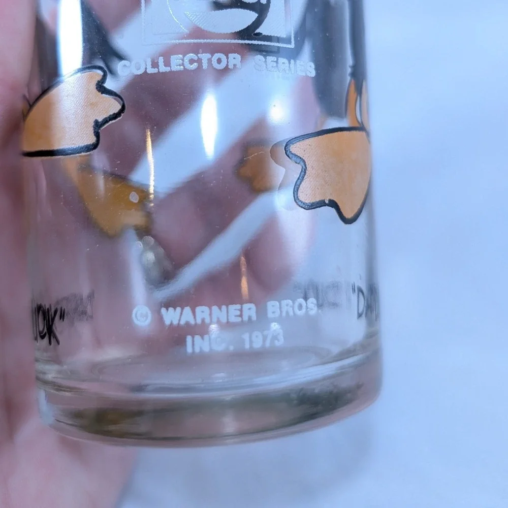 Vintage 1973 Daffy Duck Pepsi Collector Series Glass Looney Tunes‎ Warner Bros